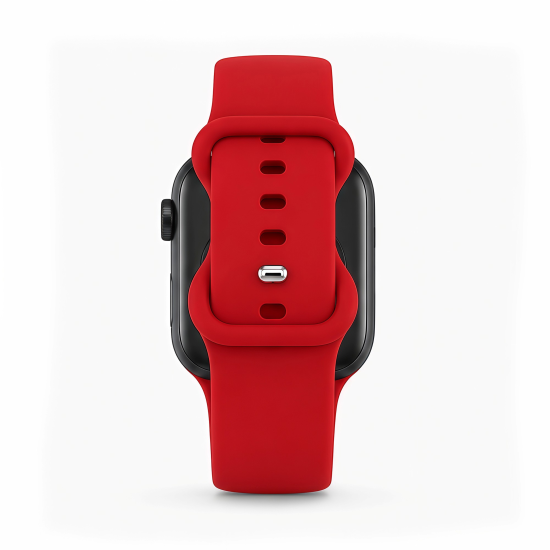 Vivid Watch Strap Silicone WB02 (49/45/44/42mm) Red Vivid Watch Strap Silicone WB02 (49/45/44/42mm) Red