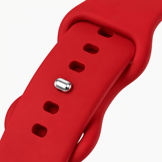 Vivid Watch Strap Silicone WB02 (49/45/44/42mm) Red Vivid Watch Strap Silicone WB02 (49/45/44/42mm) Red