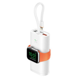 Charmast Powerbank Magsafe Wireless Apple Watch 10000mAh PD 20/QC18W White