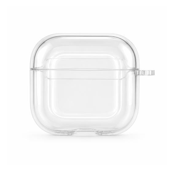 Vivid Airpods TPU Case With Holder Apple AirPods 4/4 Anc Clear Vivid Airpods TPU Case With Holder Apple AirPods 4/4 Anc Clear
