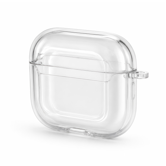 Vivid Airpods TPU Case With Holder Apple AirPods 4/4 Anc Clear Vivid Airpods TPU Case With Holder Apple AirPods 4/4 Anc Clear