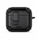 Vivid Airpods Magnetic Holder TPU Case Apple AirPods 4/4 Anc Black Grey