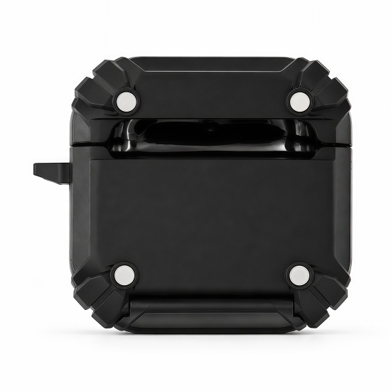 Vivid Airpods Magnetic Holder TPU Case Apple AirPods 4/4 Anc Black Grey