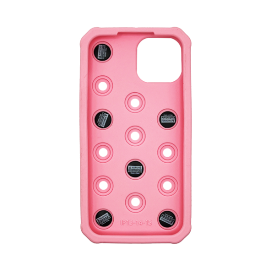 Vivid Silicone Pins Case Apple iPhone 15 Pink Vivid Silicone Pins Case Apple iPhone 15 Pink