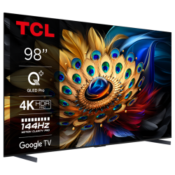 TCL 98C655 4K QLED TV with Google TV and Game Master 3.0 (2024)