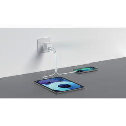 Riversong Travel Adapter PowerKub G30 Pro Dual USB White