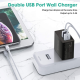 Riversong Travel Adapter SafeKub D2 2.4A Dual USB Black