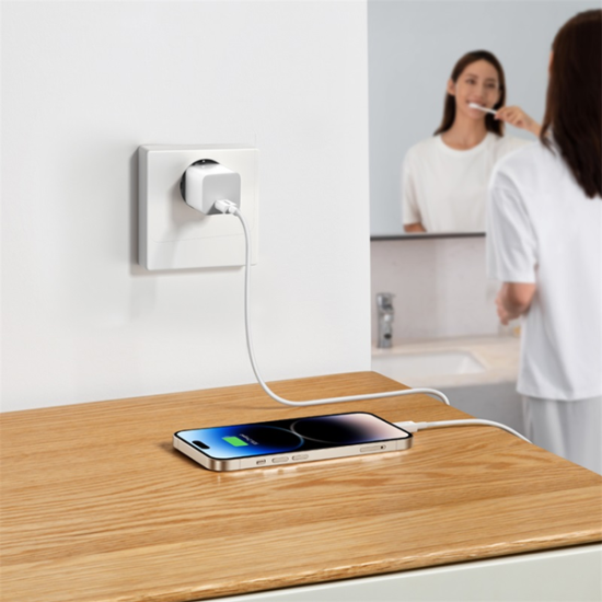 Baseus GaN5 Fast Charger 1C 20W EU White Baseus GaN5 Fast Charger 1C 20W EU White