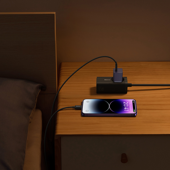 Baseus GaN5 Fast Charger 1C 30W EU Purple Baseus GaN5 Fast Charger 1C 30W EU Purple