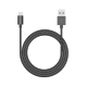 Riversong Cable USB to Micro USB 3A Lotus 08 1.2m Black Riversong Cable USB to Micro USB 3A Lotus 08 1.2m Black