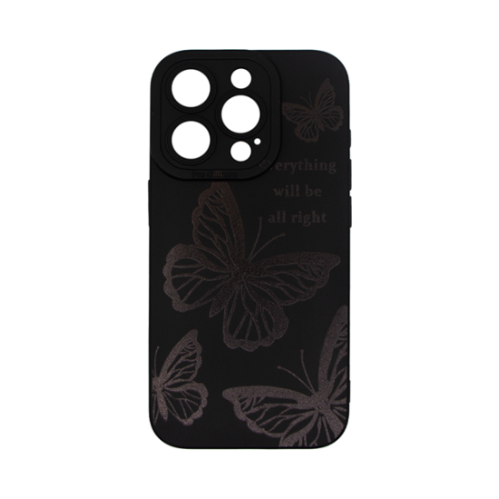 Vivid Silicone Case Apple iPhone 15 Pro Max Butterfly