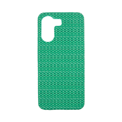 Vivid Woven Pattern Case Redmi 13C Green