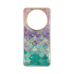 Vivid Mermaid Scale Silicone Case Redmi A3 Colorful