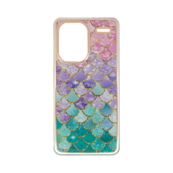Vivid Mermaid Scale Silicone Case Redmi Note 13 Pro+ 5G Colorful
