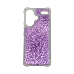 Vivid Liquid Glitter Case Redmi Note 13 Pro+ 5G Purple
