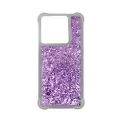 Vivid Liquid Glitter Case Xiaomi Redmi 12C Purple