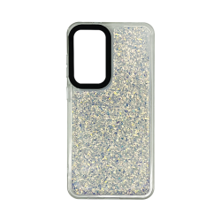 Vivid Glitter Shine Case Samsung Galaxy S24+ Silver