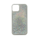 Vivid Liquid Glitter Case Apple iPhone 15 Silver