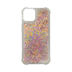 Vivid Liquid Glitter Case Apple iPhone 13 Rose Gold