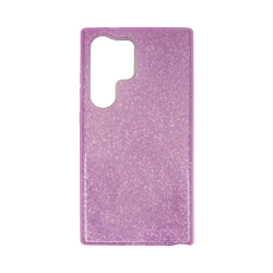 Vivid Glitter Shine Plastic Hard Case Samsung Galaxy S24 Ultra Purple