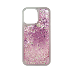Vivid Liquid Glitter Case Apple iPhone 15 Pro Max Pink