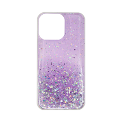 Vivid Liquid Glitter Case Apple iPhone 15 Pro Max Purple/Multicolor