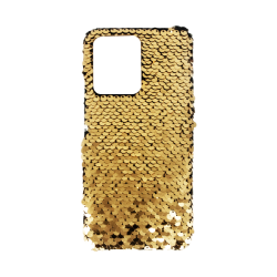 Vivid Sequin Case Redmi 13C Gold
