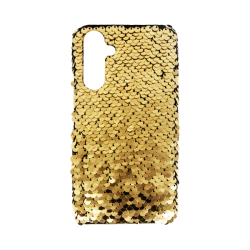 Vivid Sequin Case Samsung Galaxy A55 5G Gold