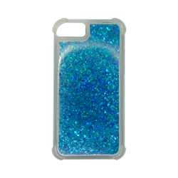 Vivid Liquid Glitter Case Apple iPhone 6/6s/7/8 Blue
