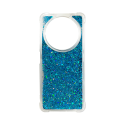 Vivid Liquid Glitter Case Redmi A3 Blue