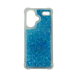 Vivid Liquid Glitter Case Redmi Note 13 Pro+ 5G Blue