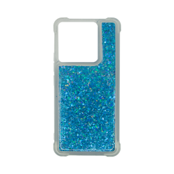 Vivid Liquid Glitter Case Redmi Note 13 Pro/Poco X6 5G Blue