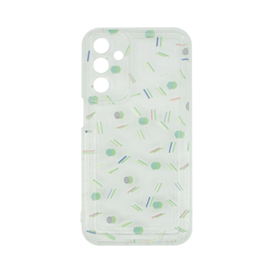Vivid TPU Case Samsung Galaxy A55 5G Clear/Multicolor Shapes Vivid TPU Case Samsung Galaxy A55 5G Clear/Multicolor Shapes