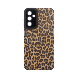 Vivid Silicone Case Samsung Galaxy A14 4G/5G Leopard Yellow
