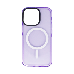 Vivid Magsafe Silicone Case Apple iPhone 13 Pro Purple