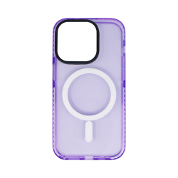 Vivid Magsafe Silicone Case Apple iPhone 14 Pro Purple