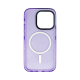Vivid Magsafe Silicone Case Apple iPhone 14 Pro Purple