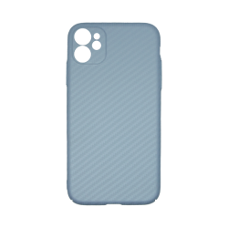 Vivid Carbon Fiber Case Apple iPhone 11 Blue