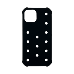 Vivid Silicone Pins Case Apple iPhone 14 Black Vivid Silicone Pins Case Apple iPhone 14 Black