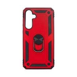 Vivid Ring Rugged Armor Case Samsung Galaxy A05s Red