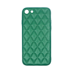 Vivid Diamond Shape PU Leather Case Apple iPhone 6/6s/7/8 Green