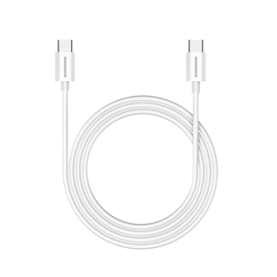 Riversong Cable Type-C to Type-C 3A 60W Lotus 08 1m White Riversong Cable Type-C to Type-C 3A 60W Lotus 08 1m White