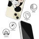 Disney Case Apple iPhone 15 Plus Mickey Partial Print Hiding Transparent