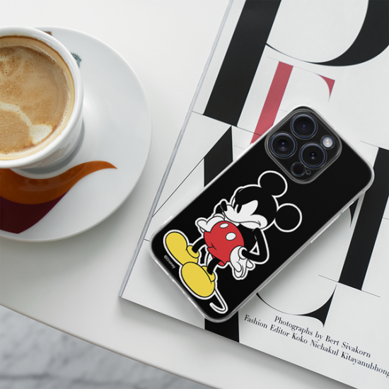 Disney Case Apple iPhone 15 Pro Mickey Full Print Angry Black Disney Case Apple iPhone 15 Pro Mickey Full Print Angry Black