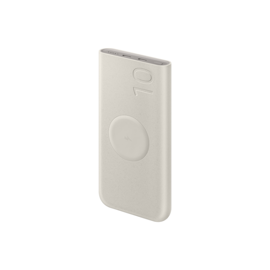 Samsung Fast External Wireless Battery Pack 25W Type C 10.000mAh Beige Samsung Fast External Wireless Battery Pack 25W Type C 10.000mAh Beige