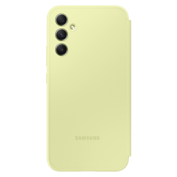 Samsung S View Wallet Cover Galaxy A34 Lime