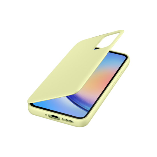 Samsung S View Wallet Cover Galaxy A34 Lime Samsung S View Wallet Cover Galaxy A34 Lime