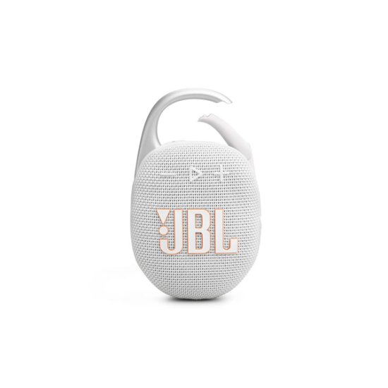 JBL Bluetooth Speaker Clip 5 Water/Dust Proof IP67 White JBL Bluetooth Speaker Clip 5 Water/Dust Proof IP67 White