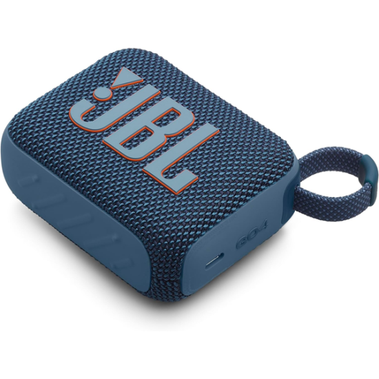 JBL Bluetooth Speaker GO4 Water/Dust Proof IP67 Blue JBL Bluetooth Speaker GO4 Water/Dust Proof IP67 Blue