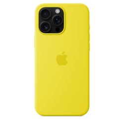 Apple iPhone 16 Pro Max Silicone Case with MagSafe Star Fruit